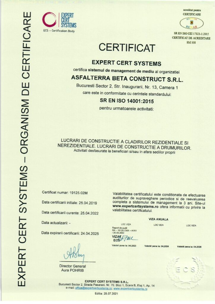 Certificate ISO page 0003