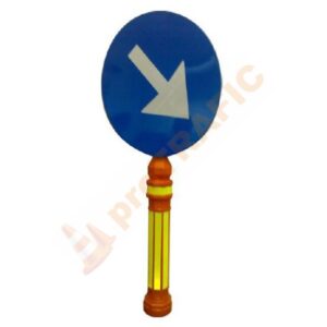 Ansamblu reflectorizant Ocolire 700 mm din aluminiu