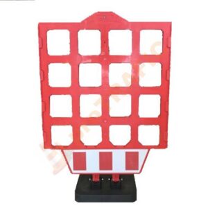 Baliza PVC pentru semnalizare lucrari