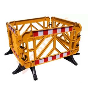 Gard modular tip tarc pentru lucrari galben