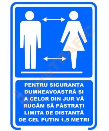 Indicator de securitate COVID Limita distanta