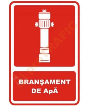 Indicator de securitate PSI "Bransament de apa"