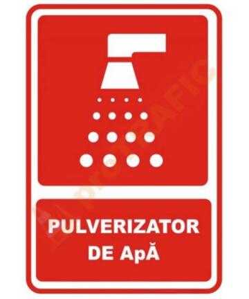 Indicator de securitate PSI Pulverizator de apa