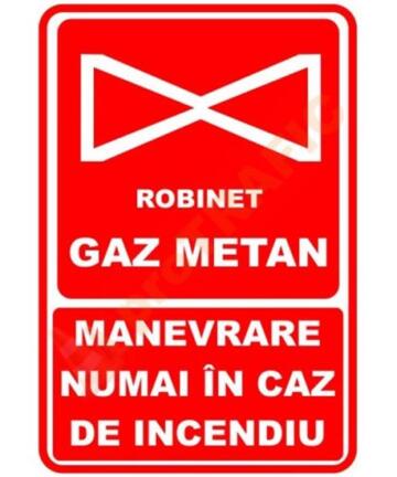 Indicator de securitate PSI Robinet gaz metan