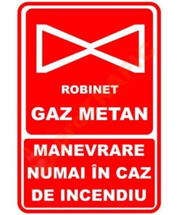 Indicator de securitate PSI Robinet gaz metan