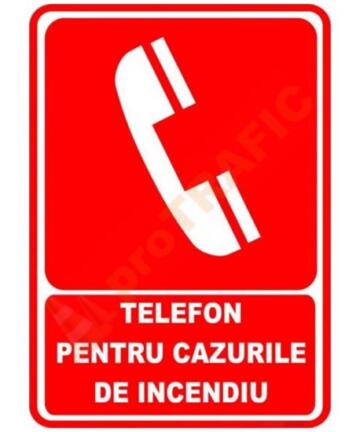 Indicator de securitate PSI Telefon pentru cazurile de incendiu