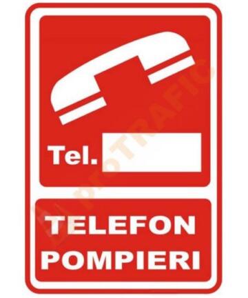 Indicator de securitate PSI Telefon pompieri