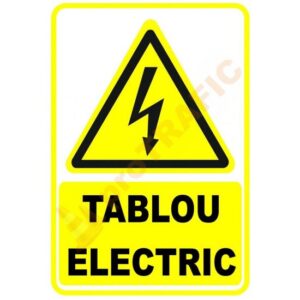 Indicator de securitate de avertizare "Tablou Electric"