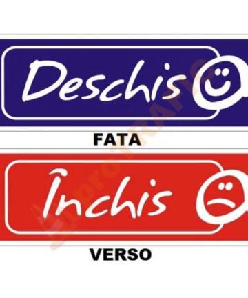 Indicator de securitate de informare generala "Deschis Inchis"