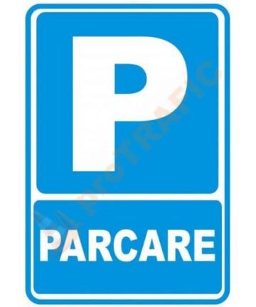 Indicator de securitate de informare generala "Parcare"