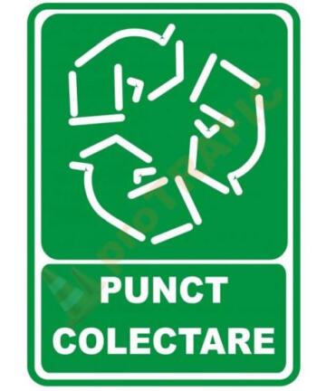 Indicator de securitate de informare generala "Punct colectare"
