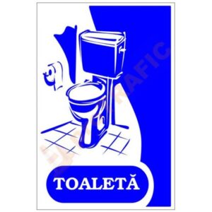 Indicator de securitate de informare generala "Toaleta"