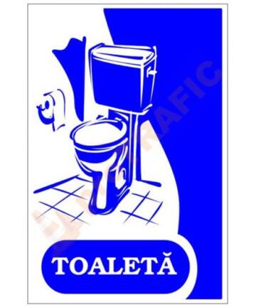 Indicator de securitate de informare generala "Toaleta"