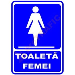 Indicator de securitate de informare generala "Toaleta femei"