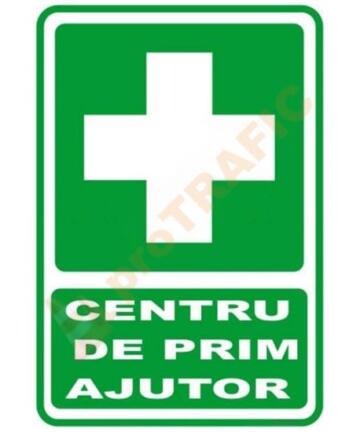 Indicator de securitate de prim ajutor "Centru de prim ajutor"