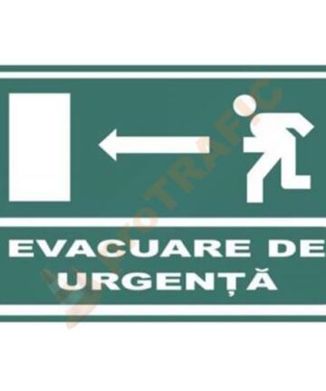 Indicator de securitate de prim ajutor "Evacuare de urgenta stanga"