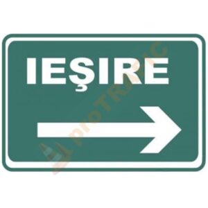 Indicator de securitate de prim ajutor "Iesire"