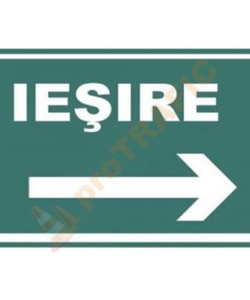 Indicator de securitate de prim ajutor "Iesire"