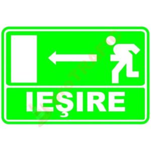 Indicator de securitate de prim ajutor "Iesire stanga model 2"