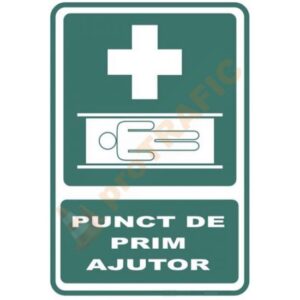 Indicator de securitate de prim ajutor "Punct de prim ajutor"