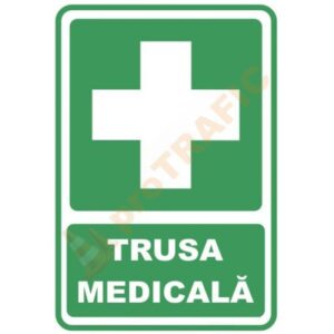 Indicator de securitate de prim ajutor "Trusa medicala"
