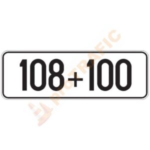 Indicator hectometric pentru autostrada K8