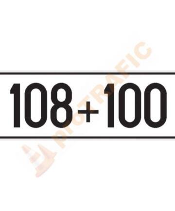 Indicator hectometric pentru autostrada K8