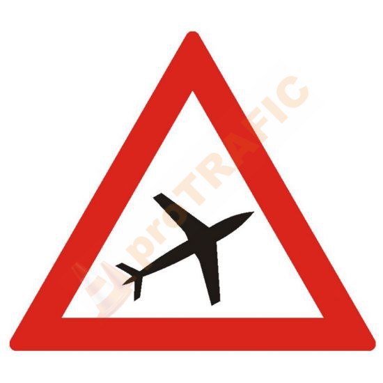 Indicator rutier avertizare A29 Aeroport