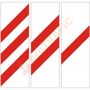 Indicator rutier avertizare A44 Panouri suplimentare pentru trecerea la nivel cu o cale ferata
