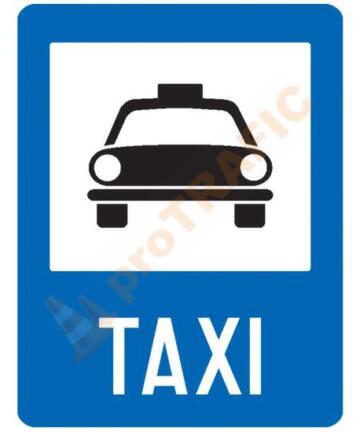 Indicator rutier de informare G16 Statie de taximetrie