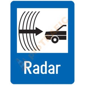 Indicator rutier de informare G64 Control Radar