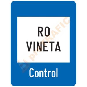 Indicator rutier de informare G81 Control Rovigneta