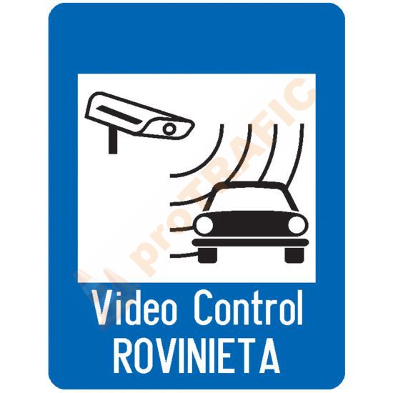 Indicator rutier de informare G82 Videocontrol Rovigneta
