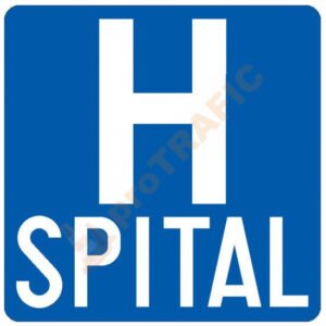 Indicator rutier de informare G9 Spital