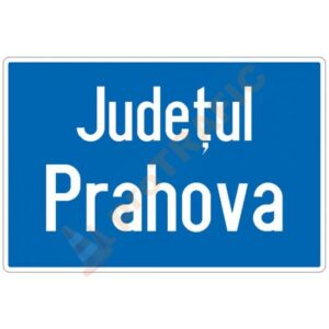 Indicator rutier de orientare F50 Limita de judet