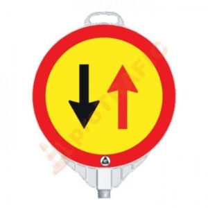 Indicator rutier din plastic - Prioritate pentru circulația din sens invers