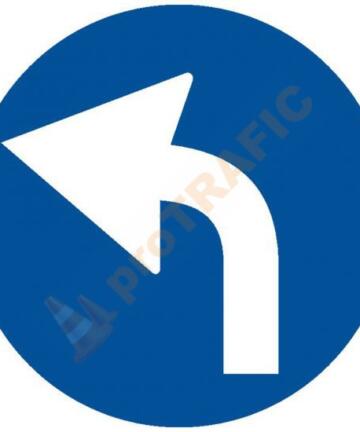 Indicator rutier obligare D3 Obligatoriu la stanga