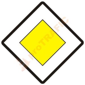 Indicator rutier prioritate B3 Drum cu prioritate