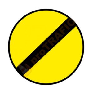 Indicator rutier temporar U17 Sfarsitul tuturor restrictiilor