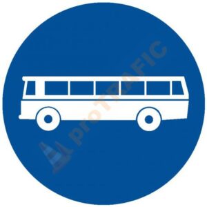 Indicator rutier temporar U23 Drum obligatoriu pentru categoria de vehicule