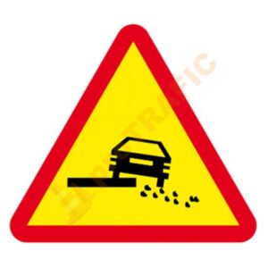 Indicator rutier temporar U4 Acostament periculos