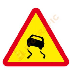 Indicator rutier temporar U6 Drum lunecos