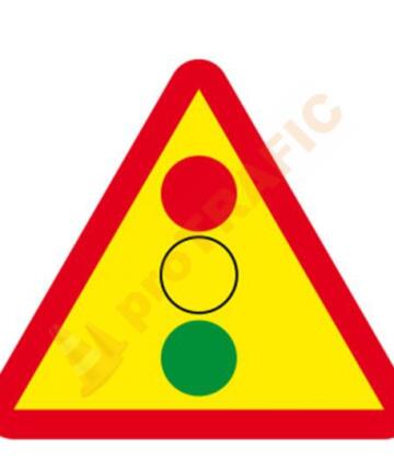 Indicator rutier temporar U9 Semafoare