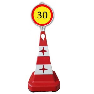 Kit con rutier 600 mm cu indicator Limita 30km/h