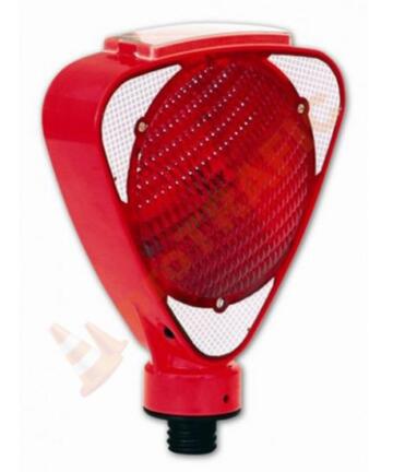 Lampa de semnalizare cu lumina intermitenta rosie