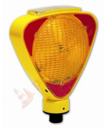 Lampa solara de semnalizare