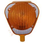 Lampa solara pentru lucrari galbena