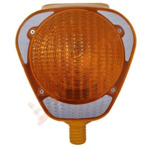 Lampa solara pentru lucrari galbena