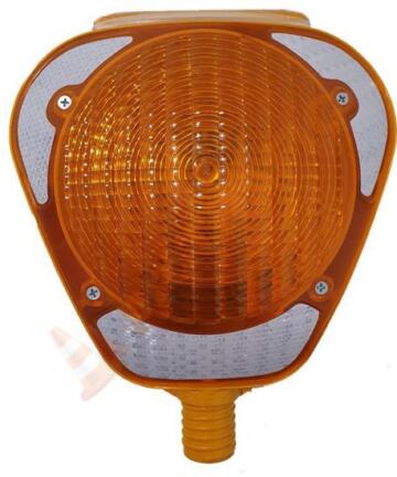 Lampa solara pentru lucrari galbena