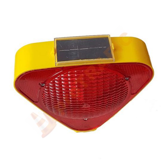 Lampa solara pentru semnalizare rosie K9501 3